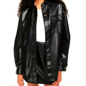 Wilfred Ganna Vegan Leather Jacket | Size XS
